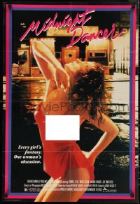 1f0035 MIDNIGHT DANCER 23x34 video poster 1988 Pamela Gibbons' Belinda, every girl's fantasy!