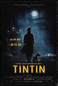 1g1080 ADVENTURES OF TINTIN teaser DS 1sh 2011 Spielberg's version of the Belgian comic!