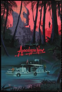 1g0137 APOCALYPSE NOW signed #184/325 24x36 art print 2018 by Laurent Durieux, Mondo, Jungle, reg ed!