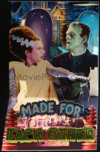 1j0065 BRIDE OF FRANKENSTEIN greeting card 1990s Hollywood Classics Pop-Up Greeting Cards, Popshots
