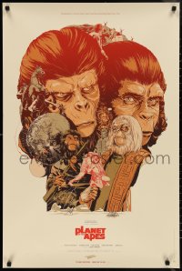 1k0061 PLANET OF THE APES #144/415 24x36 art print R2011 Mondo, art by Martin Ansin, first edition!