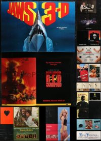 1m0055 LOT OF 21 PROMO BROCHURES 1980s great images from a variety of different movies!