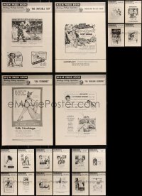 1m0075 LOT OF 28 MGM PRESSBOOKS 1950s advertising for a variety of different movies!