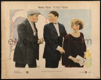 1p0043 FOOLS FIRST 1/2sh 1922 trio Claire Windsor, Richard Dix, and henchman, ultra rare!