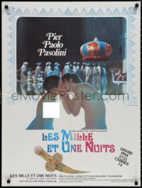 1r0728 ARABIAN NIGHTS French 24x32 1974 Pier Paolo Pasolini's Il Fiore delle Mille e una Notte!
