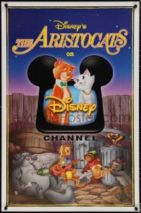 1r0081 ARISTOCATS tv poster R2000s Walt Disney feline jazz musical cartoon, great colorful image!