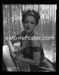 1s0040 DOROTHY LAMOUR camera original 8x10 negative 1930s formal glamour portrait at Paramount!