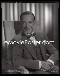 1s0047 FRED ASTAIRE camera original 8x10 negative 1940s classic formal portrait at Paramount!
