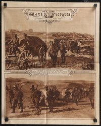 1t0029 NEW YORK WORLD newspaper supplement December 1, 1918 historic photos of Germans retreating!