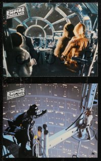 1t0059 EMPIRE STRIKES BACK 8 8x11 commercial prints 1979 great full-color scenes from the movie!