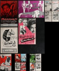 1x0056 LOT OF 25 RKO NOIR & SUSPENSE PRESSBOOKS 1940s-1950s advertising for a variety of movies!