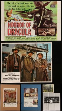 1x0038 LOT OF 6 OVERSIZED MISCELLANEOUS ITEMS 1930s-1980s Horror of Dracula, Hannie Caulder & more!