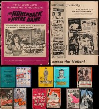 1x0081 LOT OF 13 ALLIED ARTIST PRESSBOOKS 1940s-1960s advertising for a variety of different movies!