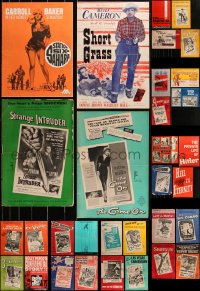 1x0049 LOT OF 36 ALLIED ARTISTS PRESSBOOKS 1950s-1960s advertising for a variety of different movies!