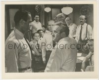 1y1795 12 ANGRY MEN 8.25x10 still 1957 Lee J. Cobb attacking Henry Fonda with the murder weapon!