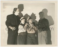 1y1798 ABBOTT & COSTELLO MEET FRANKENSTEIN 8.25x10 still 1948 Glenn Strange & Lon Chaney in makeup!