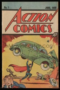 1y0497 ACTION COMICS #1 comic book 1987 Superman's 1st appearance Nestle reprint, Siegel & Schuster!