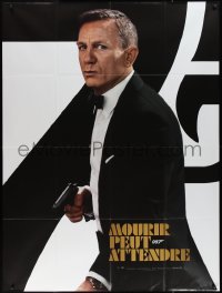1y0038 NO TIME TO DIE teaser French 1p 2021 Daniel Craig as James Bond 007 w/ gun!