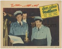 1y1019 ABBOTT & COSTELLO MEET FRANKENSTEIN LC #2 R1956 Bela Lugosi sneaks up on clueless Bud & Lou!