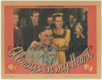 1y1028 ALWAYS IN MY HEART LC 1942 a sweetheart of a star Gloria Warren & Walter Huston, rare!