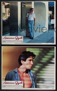 1y1241 AMERICAN GIGOLO 8 LCs 1980 handsomest male prostitute Richard Gere & Lauren Hutton!