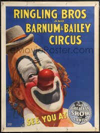 1z0008 RINGLING BROS & BARNUM & BAILEY CIRCUS 21x28 circus poster 1950s Maxwell Frederic Coplan!