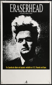 1z0057 ERASERHEAD 17x28 music poster 1982 David Lynch, Jack Nance, surreal fantasy horror!