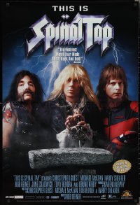 1z0074 THIS IS SPINAL TAP 27x40 video poster R2000 Rob Reiner heavy metal rock & roll cult classic!