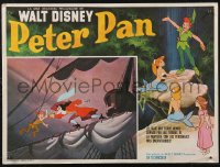 2b0045 PETER PAN Mexican LC R1980s Walt Disney cartoon classic, fighting Captain Hook on ship's mast!