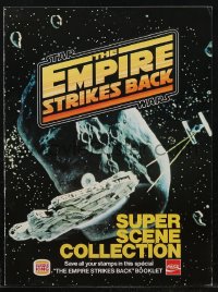 2b0017 EMPIRE STRIKES BACK Coca-Cola/Burger King promo stamp booklet 1981 super scene collection!