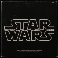 2b0005 STAR WARS 33 1/3 RPM soundtrack Canadian record 1977 performed by London Symphony Orchestra!