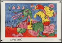 2c0067 JOAN MIRO 26x38 museum/art 1990s exhibition held at the Library of Congress King Ubu!