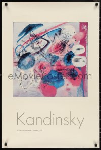2c0068 KANDINSKY 22x33 museum/art exhibition 1972 wild art by Wassily Kandinsky!