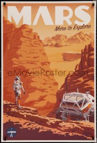 2c0166 MARTIAN 3 27x40 special posters 2015 Damon, IMAX, with completely different artwork by Steve Thomas!
