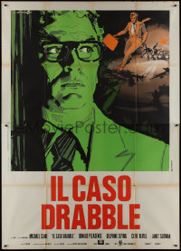 2f0041 BLACK WINDMILL Italian 2p 1974 different Cesselon art of Michael Caine, Don Siegel!