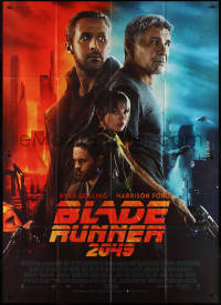 2f0042 BLADE RUNNER 2049 Italian 2p 2017 great montage image with Harrison Ford & Ryan Gosling!