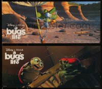 2f0011 BUG'S LIFE 10 LCs 1998 Disney/Pixar computer animated insect cartoon, cool scenes!