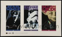 2f0005 STAR WARS TRILOGY heavy stock 10x18 video poster 1995 Empire Strikes Back, Return of the Jedi!