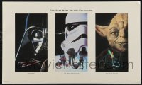 2f0004 STAR WARS TRILOGY 11x18 video poster 1995 Lucas, Empire Strikes Back, Return of the Jedi!