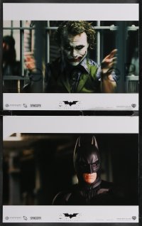 2f0939 DARK KNIGHT 10 LCs 2008 Christian Bale as Batman, Heath Ledger as the Joker, different images!