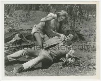 2h0639 ADAM WEST signed 8x10 still 1965 attacked by untamed Linda Saunders in Mara of the Wilderness!
