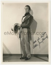 2h0647 ALLAN JONES signed 8x10 still 1936 great full-length image looking dapper in Show Boat!