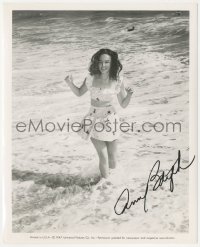 2h0652 ANN BLYTH signed 8.25x10 still 1947 great portrait of the sexy star on the beach!