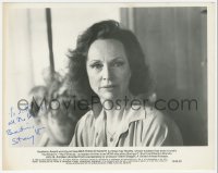 2h0663 BEATRICE STRAIGHT signed 8x10 still 1980 great close-up portrait looking at camera, Formula!