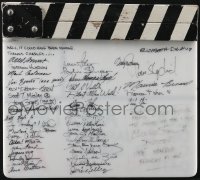 2h0296 LUCY & DESI: BEFORE THE LAUGHTER signed 10x11 clapperboard 1991 by FORTY ONE cast members!