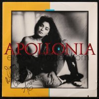 2h0101 APOLLONIA KOTERO signed 33 1/3 RPM record 1988 her self-titled album Apollonia!