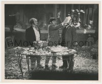 2j1731 3 HAMS ON RYE 8.25x10 still 1950 Three Stooges, Larry watches Moe hit Shemp with a pie, rare!