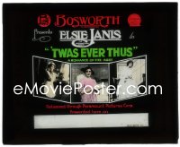 2j1679 'TWAS EVER THUS glass slide 1915 star/director/writer Elsie Janis in a romance of the ages!