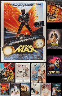 2m0049 LOT OF 20 FOLDED FRENCH ONE-PANELS 1960s-2010s great images from a variety of movies!
