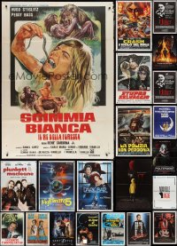 2m0066 LOT OF 28 FOLDED ITALIAN ONE-PANELS 1970s-2010s great images from a varietiy of movies!